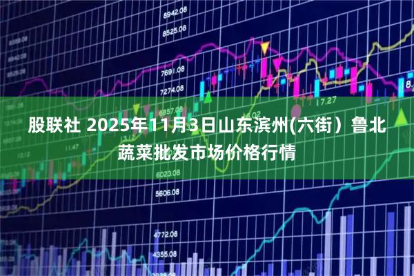 股联社 2025年11月3日山东滨州(六街）鲁北蔬菜批发市场价格行情